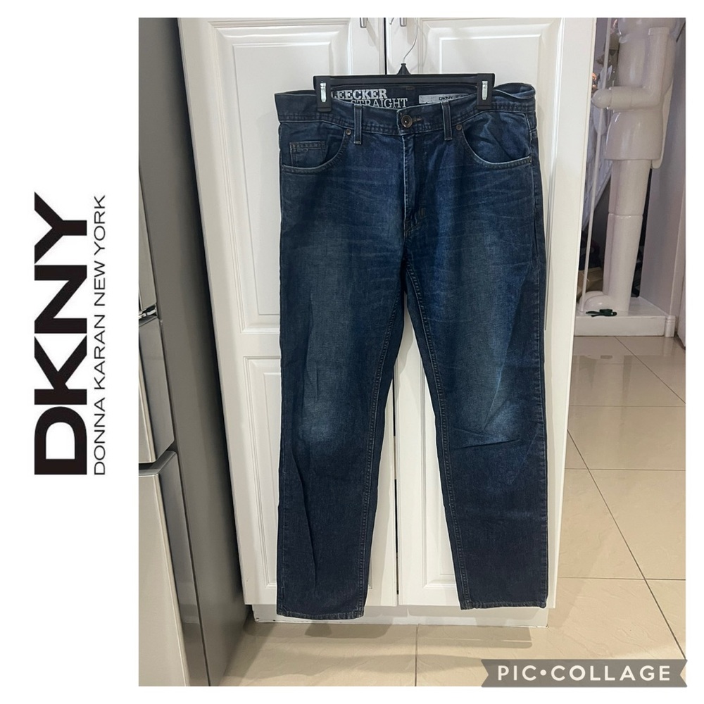 Men’s DKNY bleeker straight jeans size 34x32